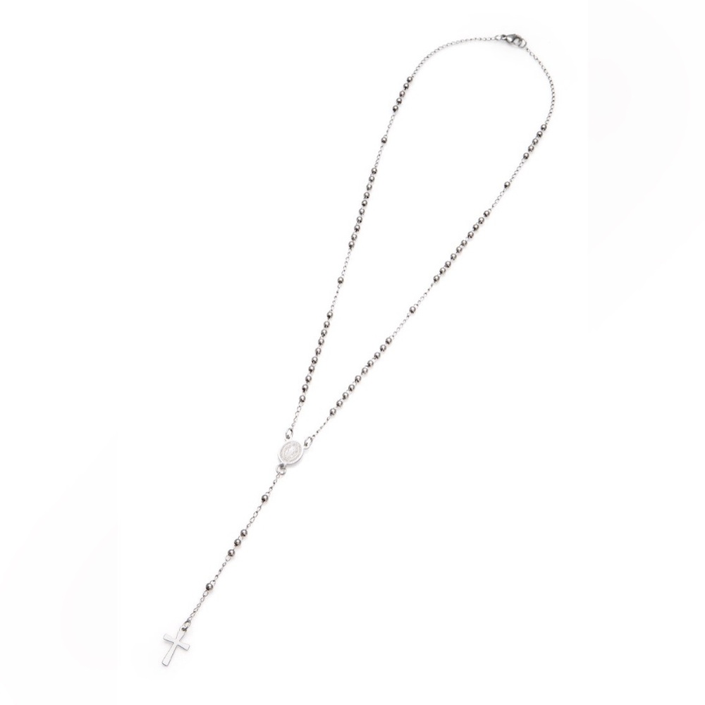 Petite Beads Rosary Prayer Necklace